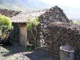Haus aus Vulkanstein