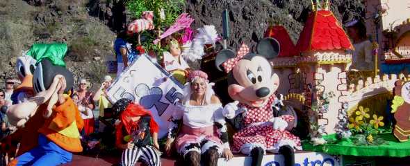 Michey Mouse Karneval Los Gigantes Teneriffa