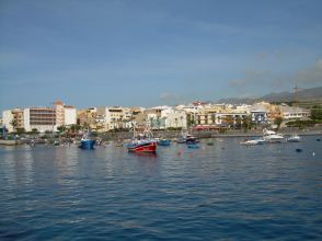 Schiffe in Playa San Juan Teneriffa