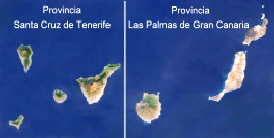 Povinzen Kanaren mit Lanzarote