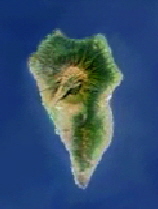 La Palma Satellitenbild