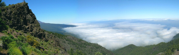 Panorama Blick Mirador Ayosa Teneriffa